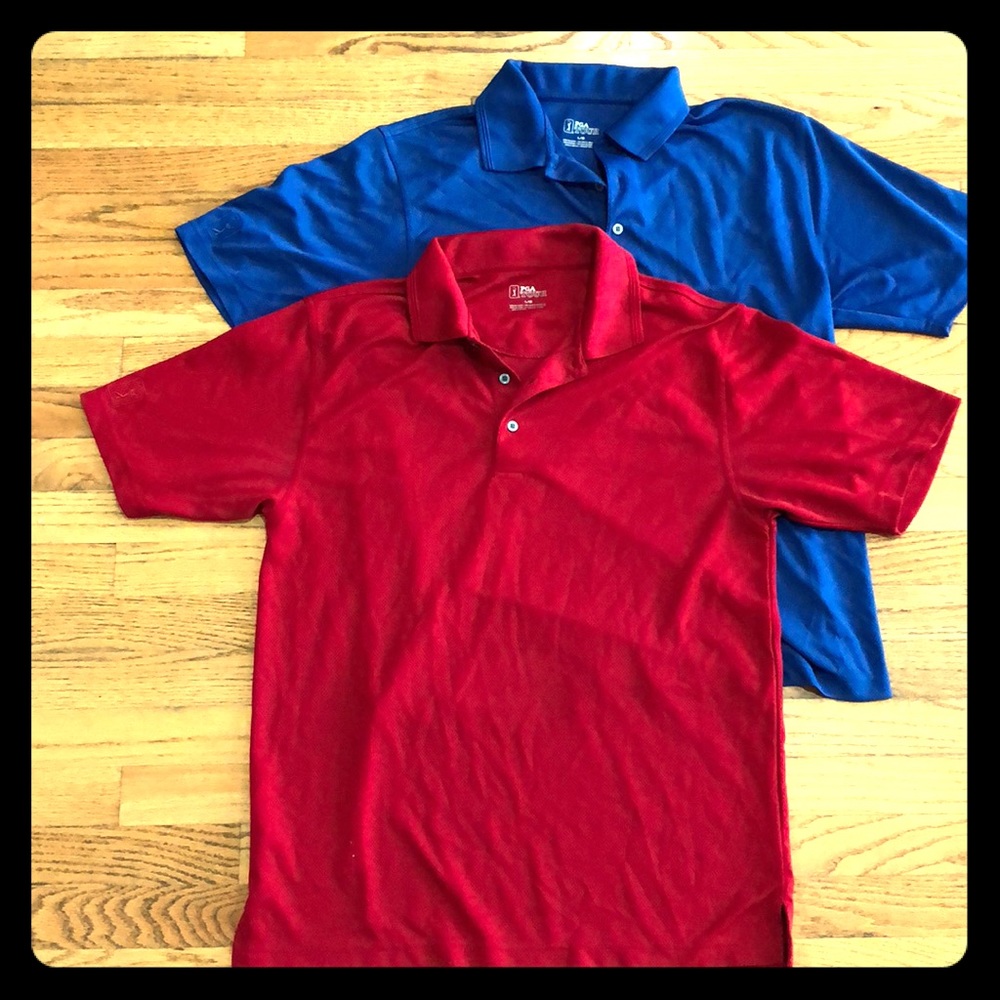 ⛳️ Two Official PGA Men’s Golf Shirt Bundle 👕 - Picture 1 of 1